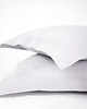 poduszki gładkie Lniana Poszewka Z Listwą LIGHT GRAY 2