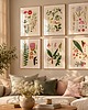 grafiki i ilustracje Ilustracje botaniczne vintage grafiki kwiaty do kuchni 5