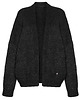 kardigany damskie Alpaka sweter Akane - czarny 1