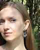 kolczyki wire wrapping Sindarin - Laer, kryształ górski 3