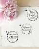 stemple Personalizowany drewniany stempel ślubny - save the date 3