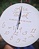 zegary Drewniany personalizowany zegar Numbers 1