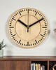 zegary Drewniany Zegar Ścienny Duży 48cm - Cichy Mechanizm 1