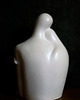 figurki i rzeźby Rzeźba z gipsu, Jesteś Moim Skarbem, biała, wys. 12,5 cm 4