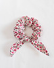gumki do włosów Scrunchie/frotka RÓŻOWE KWIATUSZKI 3