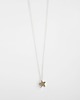 naszyjniki - inne Rhodium Plated Star Necklace 2