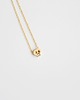złote naszyjniki 16k Gold Plated Matt Tiny Skull Necklace 1