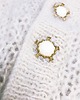 kardigany damskie Moherowy lekki kardigan z ozdobnymi guzikami jedwab alpaka handmade 4