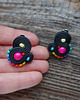 klipsy Kolorowe Lentinki- klipsy soutache 2
