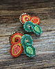 kolczyki soutache Kolczyki soutache Jesienny liść 1