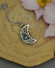 wisiory Wisiorek księżyc błękitny topaz wire wrapping 1
