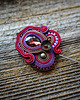 broszki Elegancka broszka soutache 2