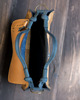 torby na ramię Oryginalna skórzana torebka w kolorze whisky i granatu od LadyBuq Art 5