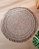dywany Okrągły dywan ze sznurka w stylu boho skandi - ciepły beż 3