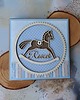 kartki scrapbooking Kartka na roczek dla chłopca 2