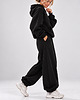 komplety damskie Dres Hoodie + Baggy 2W1 BLACK 3