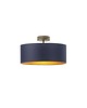 plafony Lampa sufitowa z abażurem w stylu urban jungle WENECJA GOLD fi -30cm 3