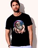 t-shirty męskie Koszulka organiczna z nadrukiem Santa strong 1
