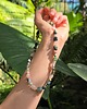 chokery MINGLE Naszyjnik RHEI z kamieni naturalnych Chocker Kolorowy Angelit Onyks 3