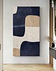 obrazy ZAKROCKA ATELIER obrazy do salonu modernistyczne 80x160cm - SONIANDI 2