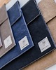etui na laptopa Etui na laptopa do 14" - skóra wegańska - Navy Blue 3