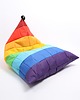 pufy do siedzenia Puf TĘCZA OVNI LONG patchwork OSKAR PEREK 2