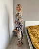 piżamy damskie Szlafrok narzutka kimono z wiskozy 6