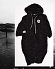 bluza z kapturem damska Poncho Biggy Da Black Smile 1