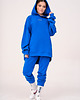 bluza z kapturem damska Hoodie Oversize Blue 6