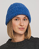 czapki damskie Czapka DARLA - kobaltowa / niebieska - Handmade - Merino, alpaka, jedwab 1