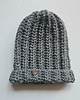 czapki damskie Czapka wełniana  szara 1