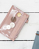 portfele damskie MIKRO +-  / Pink - portfel ze skóry 1