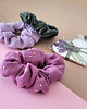 gumki do włosów SCRUNCHIE BOX  Słodki Lawendowy 4