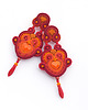 kolczyki soutache Jesienne boho kolczyki 2