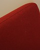 sofy i szezlongi Sofa czerwona CIGAR, duński design, lata 60, Hans J. Wegner, Getama 9