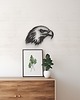 Ozdoby na ścianę Eagle Orzeł - głowa orła -nowoczesna dekoracja ścienna 3d 2
