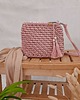 torby na ramię Torebka ze sznurka City bag - różowe złoto 1