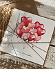 kartki scrapbooking Wyjątkowa kartka na walentynki - walentynka z sercem dla córki 2