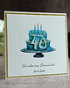 kartki scrapbooking Personalizowana kartka na 40 urodziny, BH 31b 1