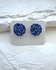kolczyki soutache Lekkie kolczyki sutasz w kolorze niebieskim 2