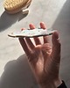 pojemniki na biżuterię Ceramiczna Miseczka Kwiat na Drobiazgi Biżuterię Stracciatella 2