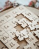 gry edukacyjne dla dzieci Drewniane Puzzle Alfabet 2