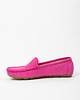 półbuty damskie Skórzane mokasyny Zapato model 001 fuksja nubuk 3