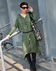 sukienki midi damskie WÓR W KOLORZE KHAKI by momo 1