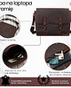torby i nerki męskie Torba skórzana męska na ramie na laptopa brązowa vintage SL-09-BR 1