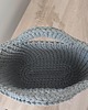 torebki do ręki Koszyk - torba szydełkowa do ręki ze sznurka 25cmx20cm 3