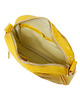 torebki mini Skórzana torebka pikowana - GioVani Żółty 3