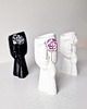 figurki i rzeźby Wazon kobieca twarz - flower black pink 1