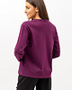 bluzki z długim rękawem damskie Longsleeve ,, LILY"  bakłażan 2