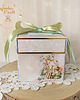 kartki, zaproszenia na chrzest Exploding box chrzest, roczek, narodziny, prezent "PeachBaby" GOTOWY 1